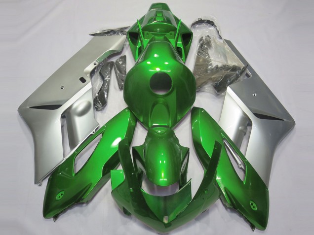 2004-2005 Honda CBR1000RR Motorcycle Fairings - Silver Green Canada