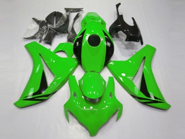 Purchase 2008-2011 Honda CBR1000RR Motorcycle Fairings - Green Glossy Black OEM Style Canada
