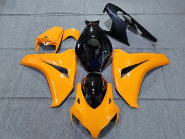 Purchase 2008-2011 Honda CBR1000RR Motorcycle Fairings - Glossy Orange Glossy Black Canada