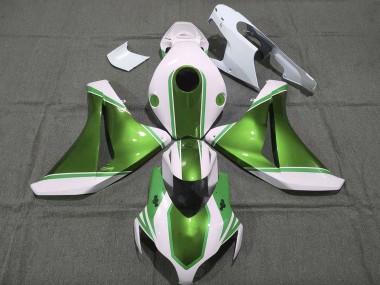 Purchase 2008-2011 Honda CBR1000RR Motorcycle Fairings - White Glossy Pearl Green Canada