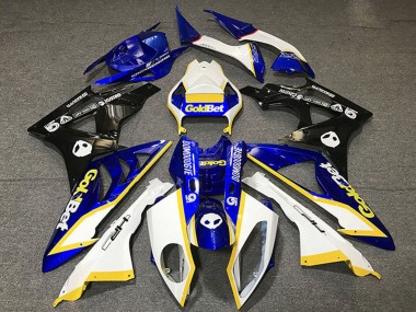 Purchase 2012-2016 Honda CBR1000RR Motorcycle Fairings - White Blue Yellow Glossy Black GoldBet Canada