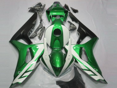 Purchase 2006-2007 Honda CBR1000RR Motorcycle Fairings - Green White Matte Black Canada