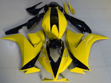 Purchase 2012-2016 Honda CBR1000RR Motorcycle Fairings - Yellow Glossy Black Canada