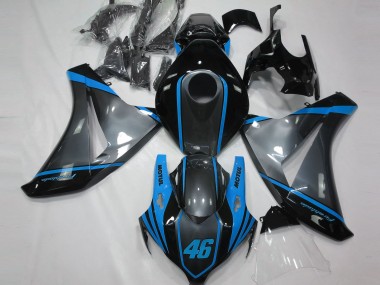 Purchase 2008-2011 Honda CBR1000RR Motorcycle Fairings - Grey Blue Matte Black Motul 46 Canada