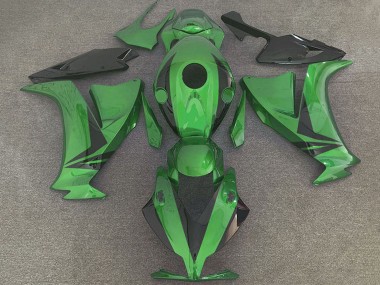 Purchase 2012-2016 Honda CBR1000RR Motorcycle Fairings - Green Glossy Black Style Canada