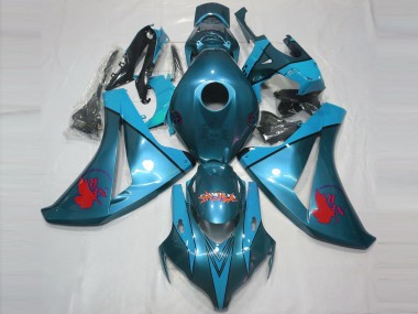Purchase 2008-2011 Honda CBR1000RR Motorcycle Fairings - Teal Blue Red Canada