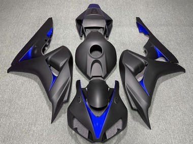 Purchase 2006-2007 Honda CBR1000RR Motorcycle Fairings - Matte Black Blue Canada