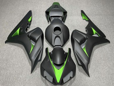 Purchase 2006-2007 Honda CBR1000RR Motorcycle Fairings - Matte Black Green Canada