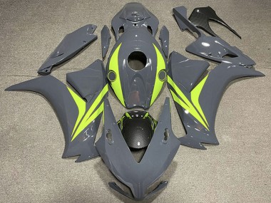 Purchase 2012-2016 Honda CBR1000RR Motorcycle Fairings - Nardo Grey Fluo Yellow Carbon Fiber Canada