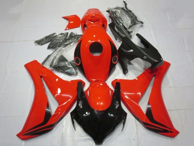 Purchase 2008-2011 Honda CBR1000RR Motorcycle Fairings - Red Glossy Black Canada