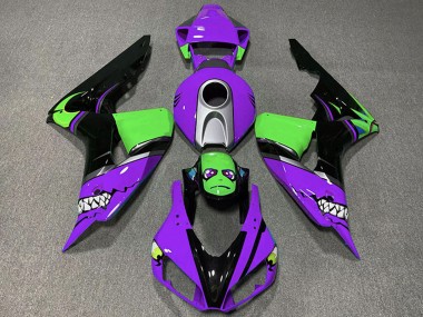 Purchase 2006-2007 Honda CBR1000RR Motorcycle Fairings - Purple Silver Green Glossy Black Shark Canada