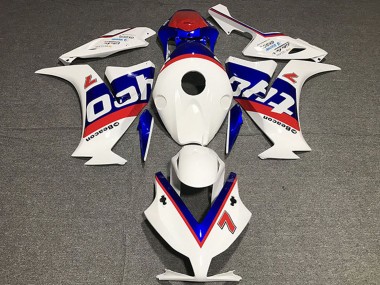 Purchase 2012-2016 Honda CBR1000RR Motorcycle Fairings - White Red Blue Tyco Canada