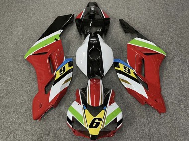 Purchase 2004-2005 Honda CBR1000RR Motorcycle Fairings - White Red Green Yellow Glossy Black 6 Canada