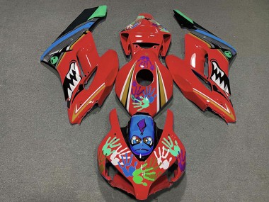 Purchase 2004-2005 Honda CBR1000RR Motorcycle Fairings - Red Blue Green Black Shark Canada