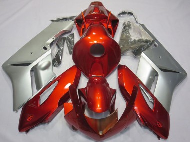 Purchase 2004-2005 Honda CBR1000RR Motorcycle Fairings - Silver Red Canada