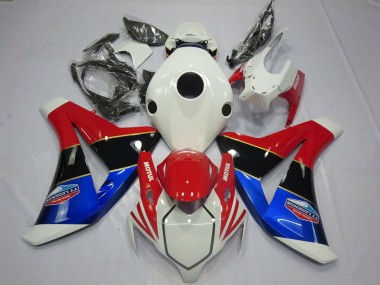 Purchase 2008-2011 Honda CBR1000RR Motorcycle Fairings - White Red Blue Glossy Black Canada