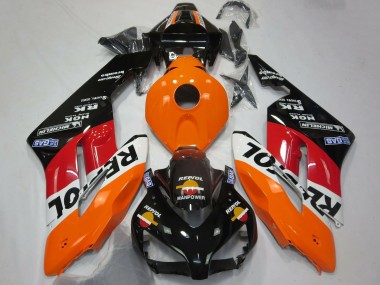 Purchase 2004-2005 Honda CBR1000RR Motorcycle Fairing - Orange White Red Glossy Black Repsol Canada