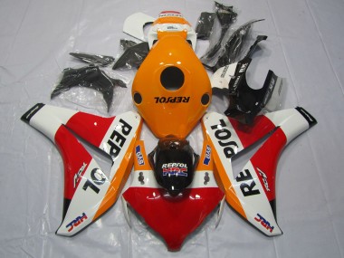 Purchase 2008-2011 Honda CBR1000RR Motorcycle Fairings - Orange White Red Glossy Black Repsol HRC Canada