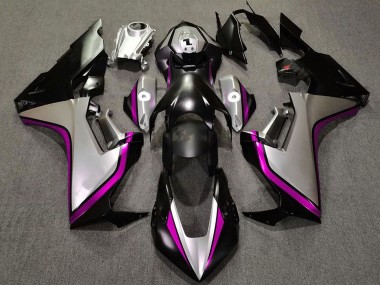 Purchase 2017-2023 Honda CBR1000RR Motorcycle Fairings - Silver Pink Glossy Black Canada