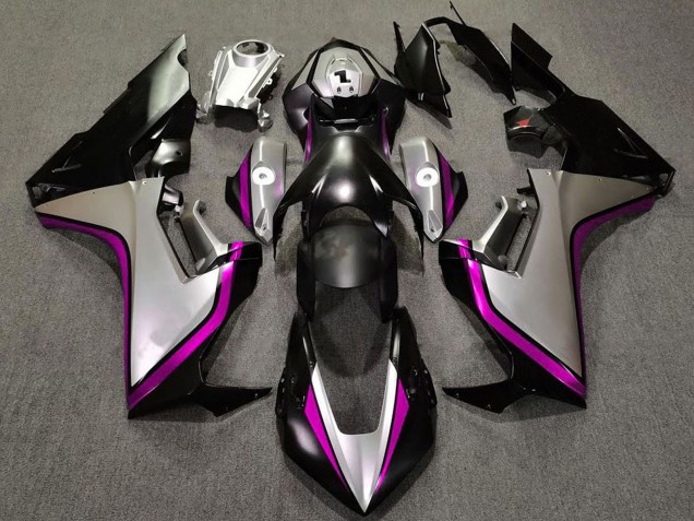 2017-2023 Honda CBR1000RR Motorcycle Fairings - Silver Pink Glossy Black Canada