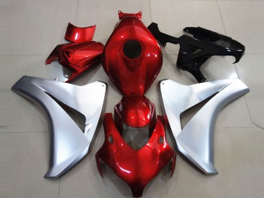 Purchase 2008-2011 Honda CBR1000RR Motorcycle Fairings - Silver Red Canada