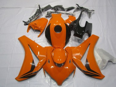 Purchase 2008-2011 Honda CBR1000RR Motorcycle Fairings - Orange Glossy Black Canada