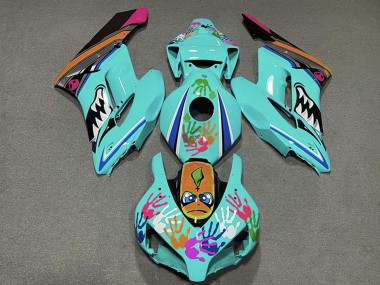 Purchase 2004-2005 Honda CBR1000RR Motorcycle Fairings - Teal Blue Orange Pink Black Shark Canada