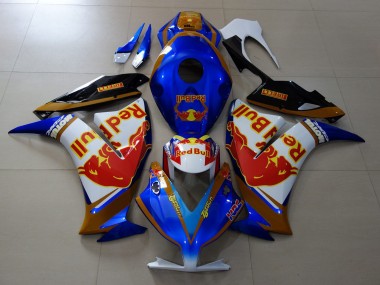 Purchase 2012-2016 Honda CBR1000RR Motorcycle Fairings - White Blue Gold Red Bull Canada