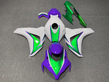 Purchase 2008-2011 Honda CBR1000RR Motorcycle Fairings - White Green Purple The Joker Canada
