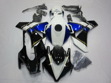 Purchase 2008-2011 Honda CBR1000RR Motorcycle Fairings - White Blue Gold Glossy Black Canada