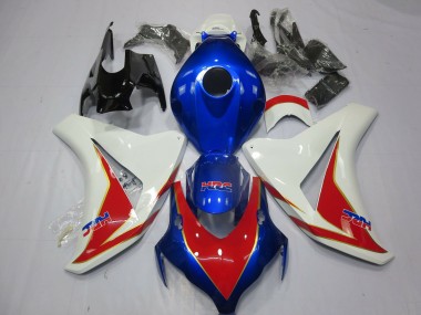 Purchase 2008-2011 Honda CBR1000RR Motorcycle Fairings - White Blue Red HRC Canada
