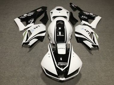 Purchase 2013-2023 Honda CBR600RR Motorcycle Fairings - White Glossy Black Canada