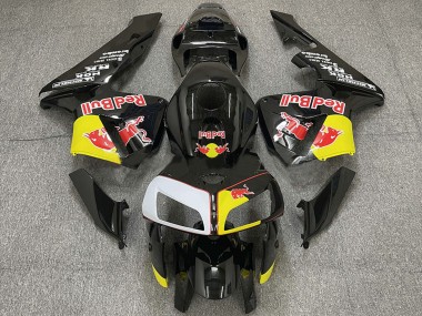 Purchase 2005-2006 Honda CBR600RR Motorcycle Fairings - Black Yellow White Red Bull Canada