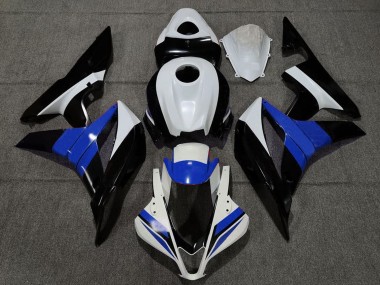 Purchase 2007-2008 Honda CBR600RR Motorcycle Fairings - White Blue Glossy Black Canada