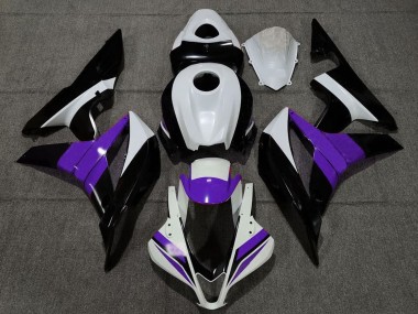 Purchase 2007-2008 Honda CBR600RR Motorcycle Fairings - White Purple Glossy Black Canada