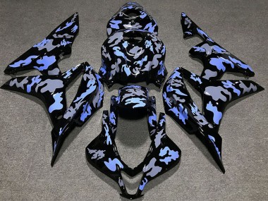 Purchase 2007-2008 Honda CBR600RR Motorcycle Fairing - Blue Grey Camouflage Canada