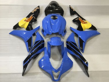 Purchase 2007-2008 Honda CBR600RR Motorcycle Fairings - Blue Yellow Glossy Black Red Bull Canada