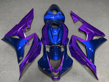 Purchase 2007-2008 Honda CBR600RR Motorcycle Fairings - Blue Purple Canada