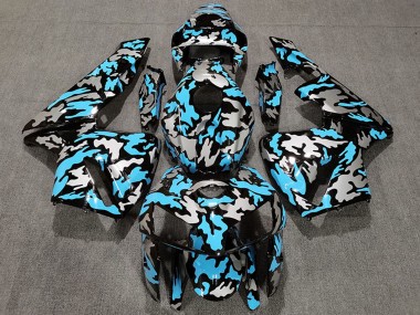 Purchase 2005-2006 Honda CBR600RR Motorcycle Fairings - Camouflage Light Blue Canada
