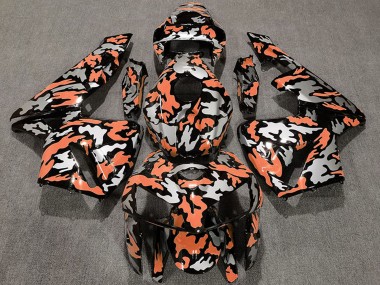 Purchase 2005-2006 Honda CBR600RR Motorcycle Fairings - Camouflage Light Orange Canada