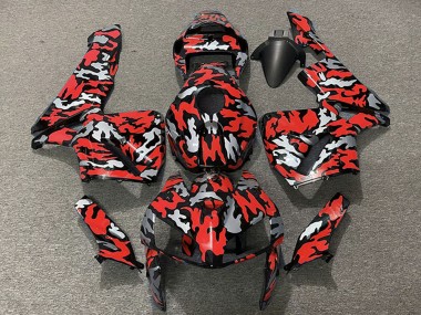 Purchase 2005-2006 Honda CBR600RR Motorcycle Fairings - Camouflage Red Canada