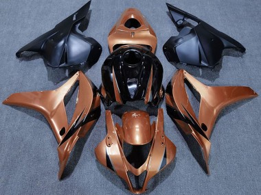 Purchase 2009-2012 Honda CBR600RR Motorcycle Fairings - Candy Orange Glossy Black Canada