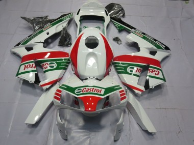 Purchase 2003-2004 Honda CBR600RR Motorcycle Fairings - White Red Green Castrol Canada