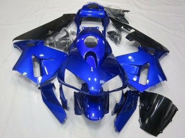 Purchase 2003-2004 Honda CBR600RR Motorcycle Fairing - Blue Glossy Black Canada