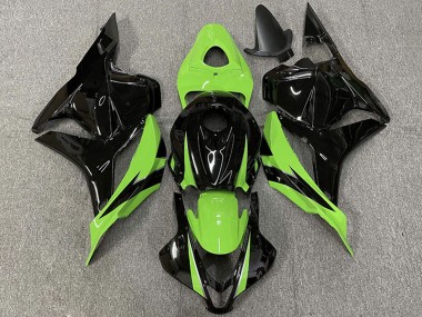 Purchase 2009-2012 Honda CBR600RR Motorcycle Fairings - Green Glossy Black OEM Style Canada