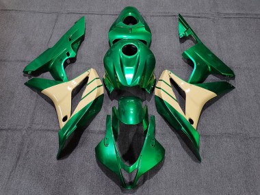 Purchase 2007-2008 Honda CBR600RR Motorcycle Fairings - Emerald Green Tan Canada