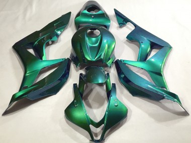 Purchase 2007-2008 Honda CBR600RR Motorcycle Fairings - Emerald Green Plain Canada