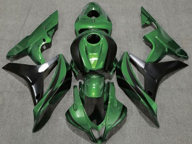 Purchase 2007-2008 Honda CBR600RR Motorcycle Fairings - Green Glossy Black OEM Style Canada
