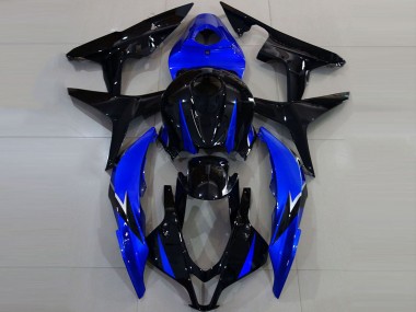 Purchase 2007-2008 Honda CBR600RR Motorcycle Fairings - Blue Glossy Black Canada