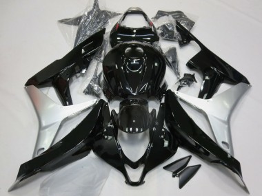 Purchase 2007-2008 Honda CBR600RR Motorcycle Fairings - Silver Glossy Black Canada